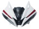 Yamaha YZF 600 R6 Motorrad Verkleidung 2006-2007 - Weiss Rot