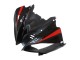 Yamaha YZF 600 R6 Motorrad Verkleidung 2008-2016 - Silber Schwarz Rot Hai 4