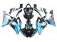 Yamaha YZF 600 R6 Motorrad Verkleidung 2008-2016 - Hellblau Matt Schwarz Petronas ENEOS
