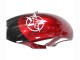 Yamaha YZF 600 R6 Motorrad Verkleidung 2017-2023 - Weiss Rot Schwarz
