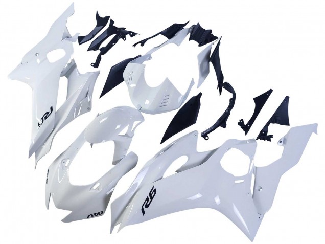Yamaha YZF 600 R6 Motorrad Verkleidung 2017-2023 - Weiss