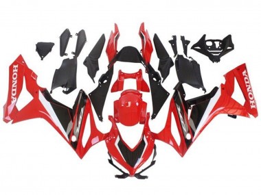 Honda CBR650R Motorrad Verkleidung 2021-2023 - Rot Weiss Schwarz