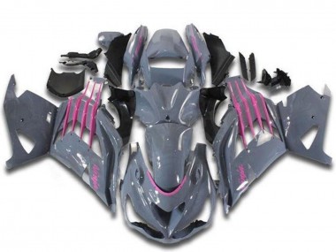 Kawasaki ZX14R ZZR1400 Motorrad Verkleidung 2012-2024 - Nardo Grau Rosa