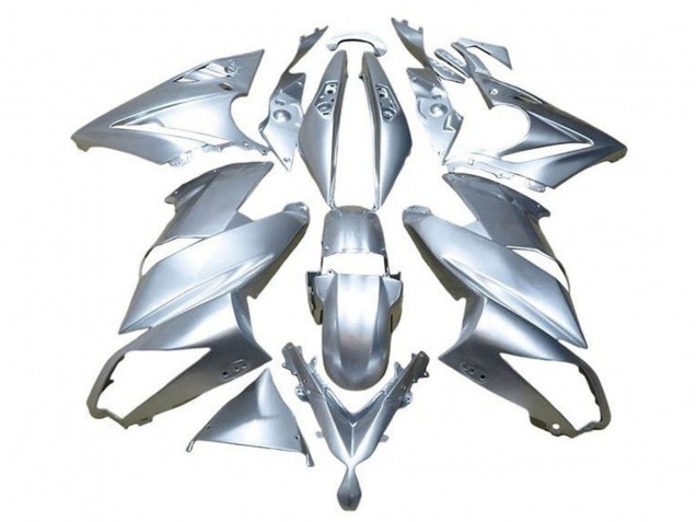 Kawasaki Ninja 650 EX650 Motorrad Verkleidung 2009-2011 - Silber