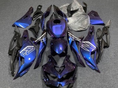 Kawasaki ZX25R ZX-25R Motorrad Verkleidung 2019-2025 - Lila Blau Gradient