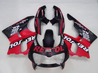 Honda CBR900RR 893 Motorrad Verkleidung 1994-1995 - Rot Matt Schwarz Weiss Repsol