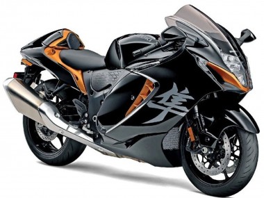 Suzuki GSXR 1300 Hayabusa Motorrad Verkleidung 2021-2025 - Schwarzes Gold