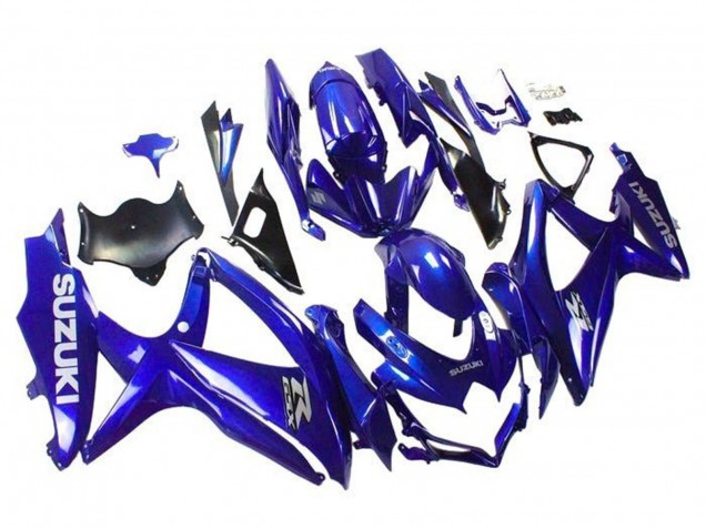 Suzuki GSXR 600 / GSXR 750 Motorrad Verkleidung 2008-2010 - Blau