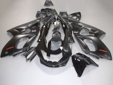 Yamaha YZF600R Thundercat Motorrad Verkleidung 1996-2007 - Matt Schwarz Glanzendes Schwarz Rot