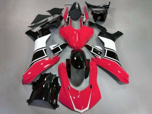Yamaha YZF 1000 R1 Motorrad Verkleidung 2020-2025 - Rot Weiss Glanzendes Schwarz