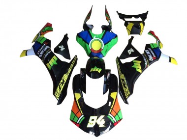 Yamaha YZF 1000 R1 Motorrad Verkleidung 2020-2025 - Blau Grun Gelb Rot Schwarz Farbrad 94