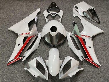 Yamaha YZF R6 Motorrad Verkleidung 2008-2016 - Perl Weiss Rot