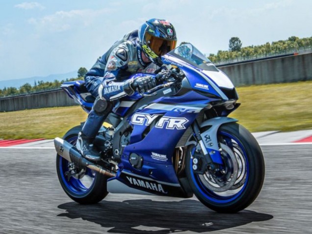 Yamaha YZF R6 Motorrad Verkleidung 2017-2023 - Blau Silber GYTR