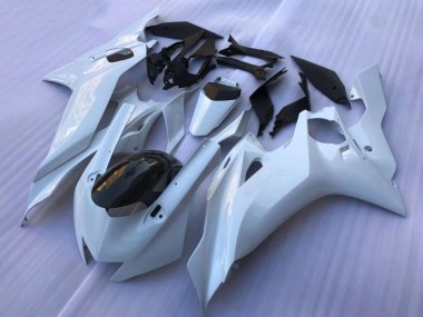 Yamaha YZF R6 Motorrad Verkleidung 2017-2023 - Weiss Glanzendes Schwarz