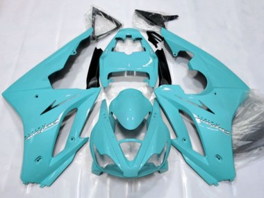 Triumph Daytona 675 Triple Motorrad Verkleidung 2006-2008 - Turkis Blau