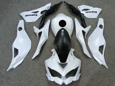 Kawasaki ZX4R ZX-4RR Motorrad Verkleidung 2019-2025 - Weiss Matt Schwarz