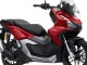 Honda ADV160 Motorrad Verkleidung 2022-2024 - Silber Rot Matt Schwarz