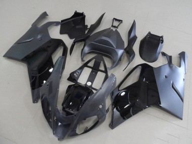 Aprilia RSV1000 Motorrad Verkleidung 2003-2006 - Glanzendes Schwarz Grau