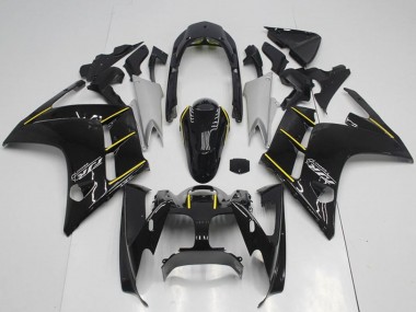 Yamaha FJR1300 Motorrad Verkleidung 2001-2006 - Glanzendes Schwarz Gelb