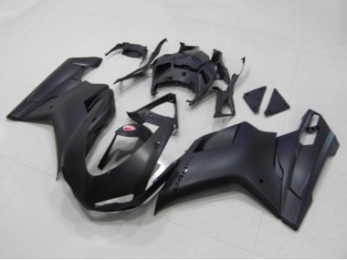 Ducati 848 Motorrad Verkleidung 2007-2014 - Matt Schwarz