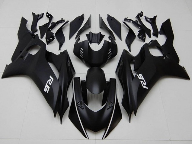 Yamaha YZF R6 Motorrad Verkleidung 2017-2023 - Matt Schwarz