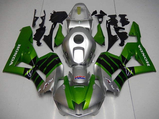 Honda CBR1000RR Motorrad Verkleidung 2012-2016 - Silber Grun Glanzendes Schwarz HRC