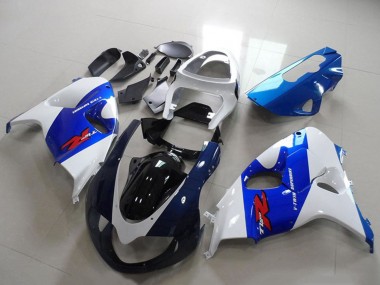 Suzuki TL1000R Motorrad Verkleidung 1998-2003 - Weiss Blau Schwarz