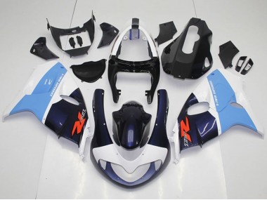 Suzuki TL1000R Motorrad Verkleidung 1998-2003 - Weiss Hellblau Schwarz