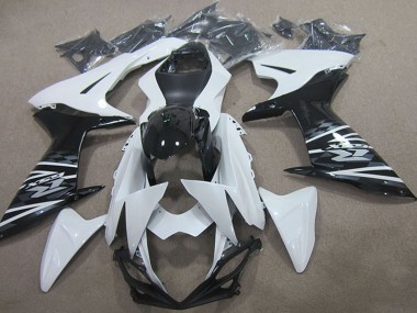 Suzuki GSXR 750 Motorrad Verkleidung 2011-2024 - Weiss Schwarz