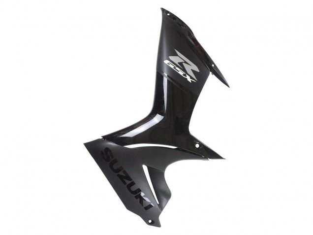 Suzuki GSXR 600/750 Motorrad Verkleidung 2011-2024 - Matt Schwarz Glanzendes Schwarz