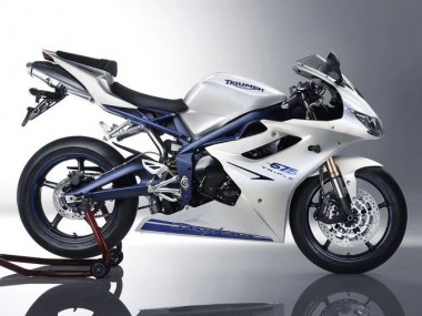 Triumph Daytona 675 Motorrad Verkleidung 2006-2008 - Weiss Blau