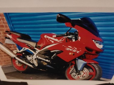Kawasaki Ninja ZX9R Motorrad Verkleidung 1998-1999 - Rot Schwarz