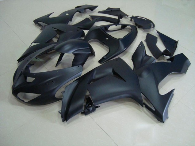 Matt Schwarz 2006-2007 ZX10R Motorrad Vollverkleidung