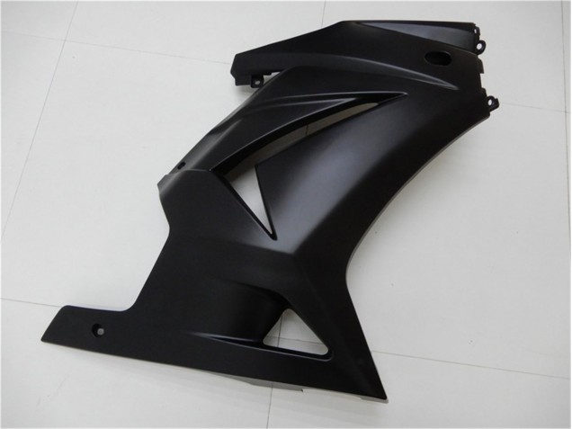 Matt Schwarz 2008-2012 EX250 Motorrad Verkleidung Matt Schwarz 2008-2012 EX250 Motorrad Verkleidung