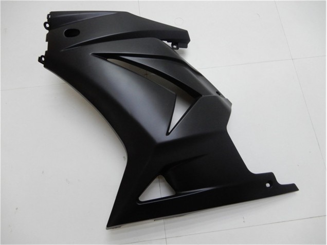 Matt Schwarz 2008-2012 EX250 Motorrad Verkleidung Matt Schwarz 2008-2012 EX250 Motorrad Verkleidung