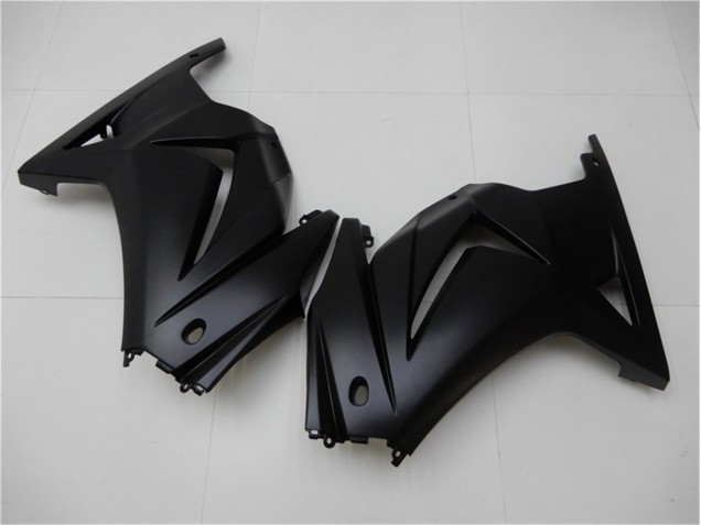 Matt Schwarz 2008-2012 EX250 Motorrad Verkleidung Matt Schwarz 2008-2012 EX250 Motorrad Verkleidung