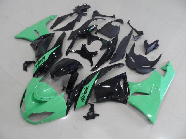 Metallic Grün 2009-2012 ZX6R Motorrad Verkleidung