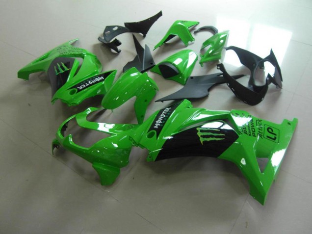 Neues grünes Monster 2008-2012 ZX250R Motorrad Verkleidung Neues grünes Monster 2008-2012 ZX250R Motorrad Verkleidung