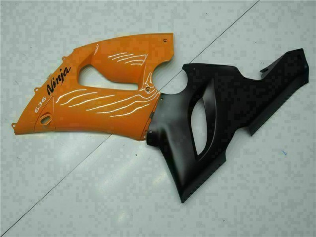 Orange 2005-2006 ZX6R Motorrad Verkleidung Orange 2005-2006 ZX6R Motorrad Verkleidung