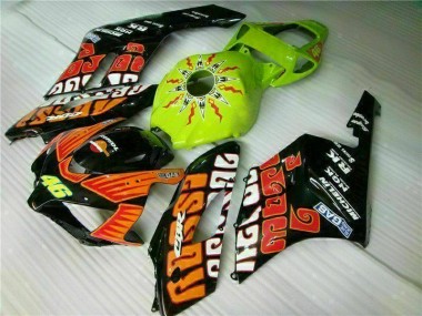 Orange Grün 2004-2005 CBR1000RR Motorrad Verkleidung