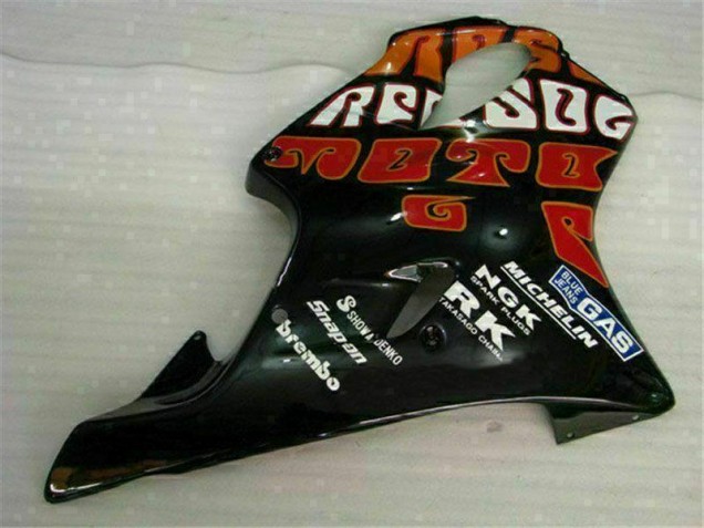 Orange Schwarz 2001-2003 CBR600 F4i Motorrad Verkleidung Orange Schwarz 2001-2003 CBR600 F4i Motorrad Verkleidung