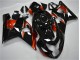 Orange Schwarz 2004-2005 GSXR 600/750 Motorrad Verkleidung Orange Schwarz 2004-2005 GSXR 600/750 Motorrad Verkleidung