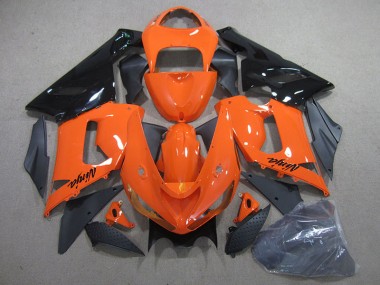 Orange Schwarz Ninja 2005-2006 ZX6R Motorrad Vollverkleidung