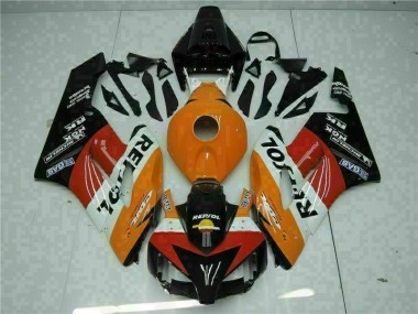 Orange Schwarz Repsol 2004-2005 CBR1000RR Motorrad Verkleidungen