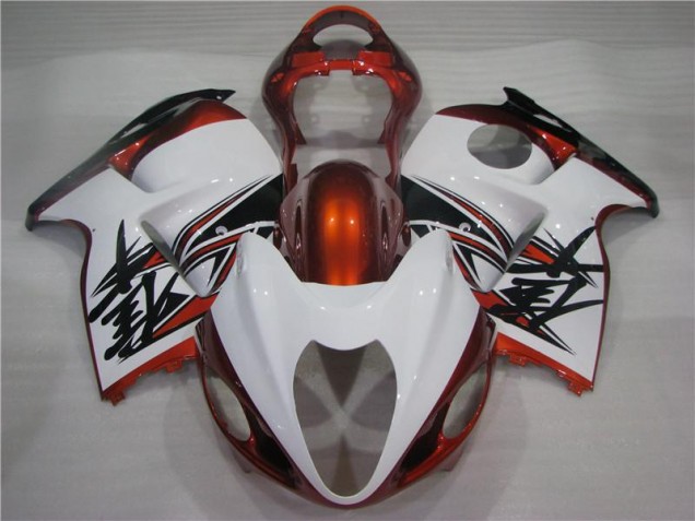 Orange Silber Schwarz 1996-2007 GSXR 1300 Hayabusa Motorrad Verkleidung