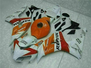 Orange Weiß Repsol 2004-2005 CBR1000RR Motorrad Verkleidung