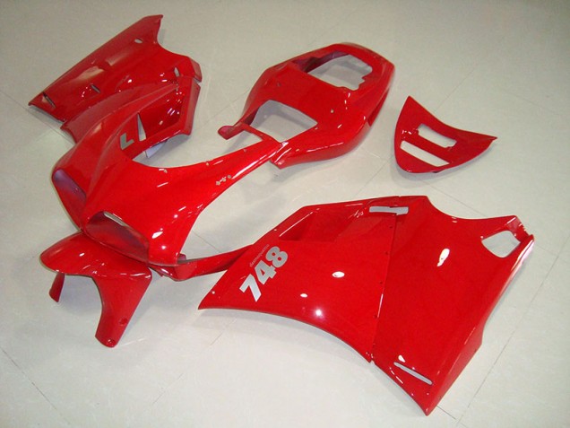 Rot 1993-2005 Ducati 748 916 996 996S Motorrad Verkleidung Rot 1993-2005 Ducati 748 916 996 996S Motorrad Verkleidung