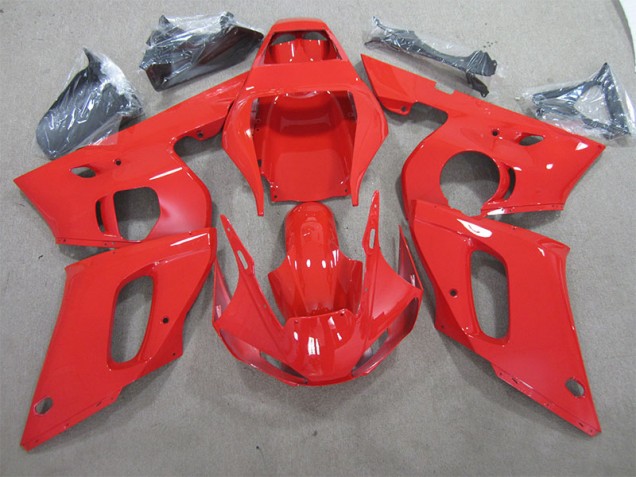 Rot 1998-2002 YZF R6 Motorrad Verkleidungen Rot 1998-2002 YZF R6 Motorrad Verkleidungen