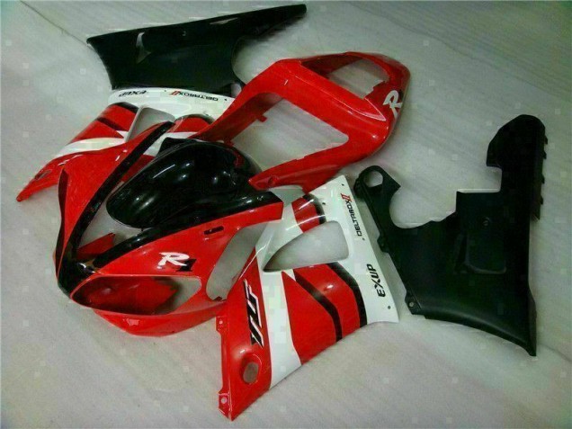 Rot 2000-2001 YZF R1 Motorrad Verkleidung & Plastik Rot 2000-2001 YZF R1 Motorrad Verkleidung & Plastik