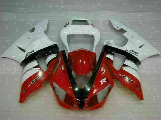 Rot 2000-2001 YZF R1 Motorrad Vollverkleidung Rot 2000-2001 YZF R1 Motorrad Vollverkleidung